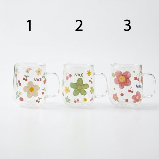 Double Glass Mug